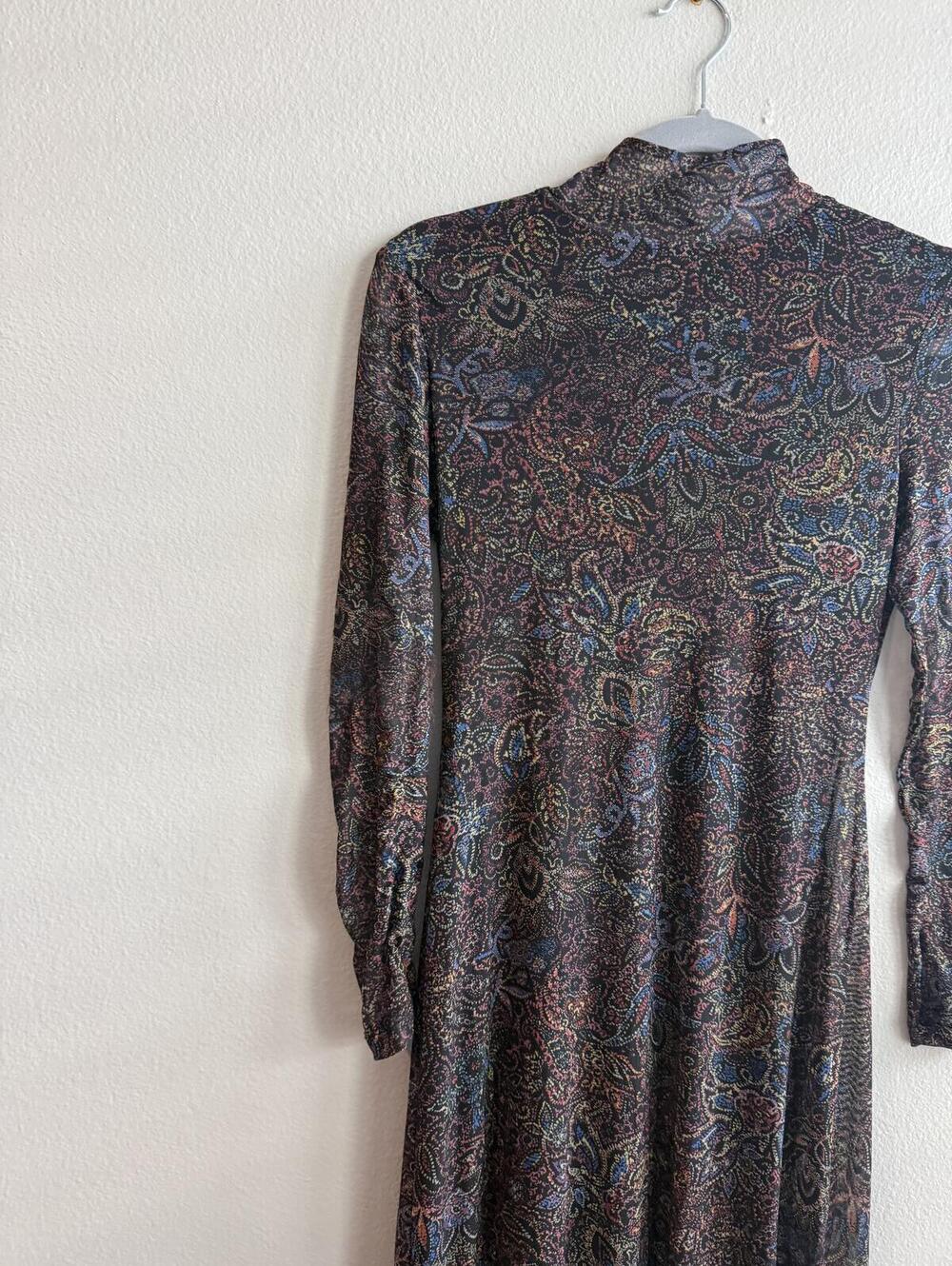 Printed Mesh Dress | Rosetta Getty x RTR | Medium (205) - Picture 6 of 12